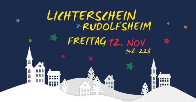 Flyer von der Veranstaltung Lichterschein in Rudolfsheim 2021
